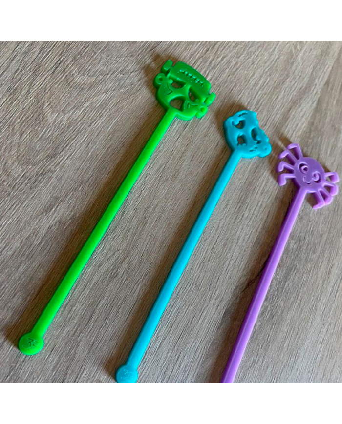 3 Agitadores de Zombie+Frankeistein+Araña