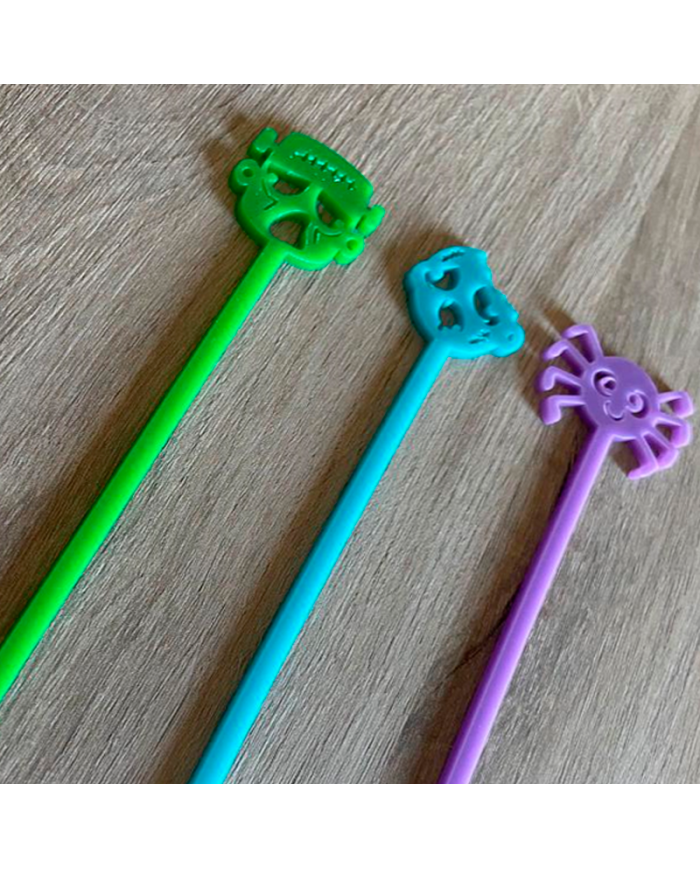 3 Agitadores de Zombie+Frankeistein+Araña