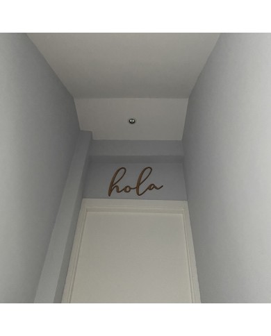 Hola/Adiós de Madera