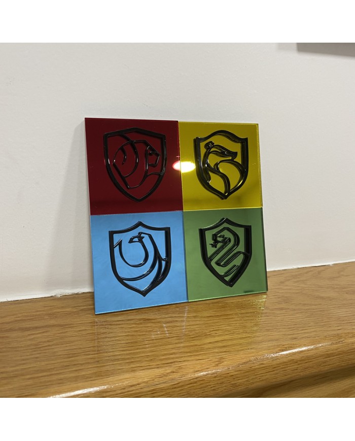 Cartel Casas de Hogwarts