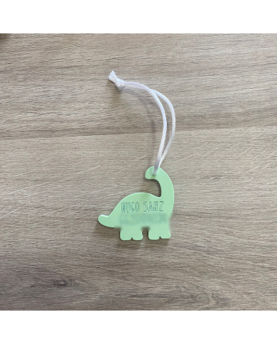 Identificador Mochila de Dinosaurio con Nombre y Número Identificador Mochila de Dinosaurio con Nombre y Número