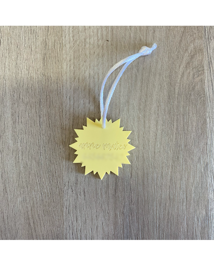 Identificador Mochila de Sol con Nombre y Número