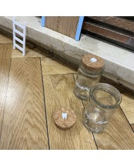 Puerta con Escalera para El Ratoncito Pérez y Bote con Nombre para Diente