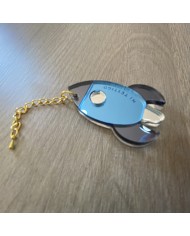 Colgador "Mi testigo" con Forma de Cohete para Bodas