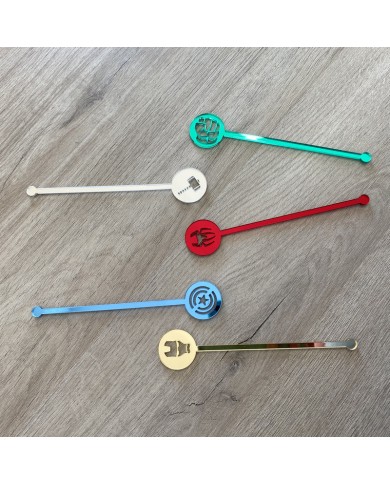 Pack 5 Agitadores Marvel