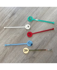 Pack 5 Agitadores Marvel