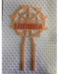 Topper Noria con Nombre