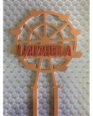 Topper Noria con Nombre