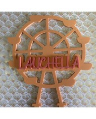 Topper Noria con Nombre