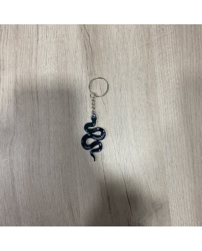 Llavero Serpiente del Disco Reputation de Taylor Swift con Nombre Llavero Serpiente del Disco Reputation de Taylor Swift con Nombre