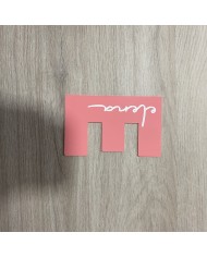 Inicial con Nombre en Vinilo