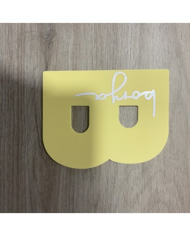 Inicial con Nombre en Vinilo