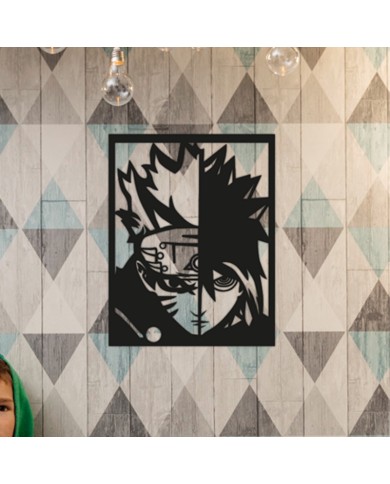Cartel Naruto y Sasuke Cartel Naruto y Sasuke