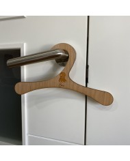 Percha con Silueta de Perro y Nombre