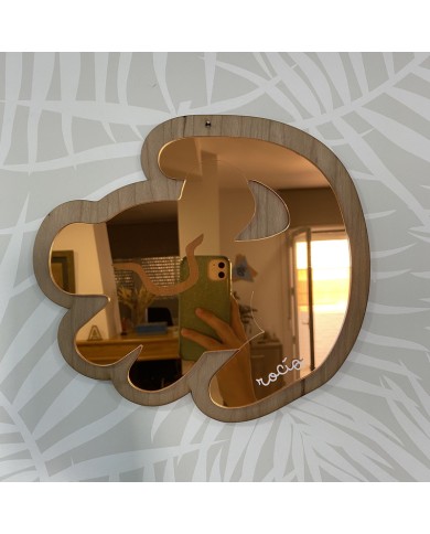 Espejo Simba de El Rey León con Nombre