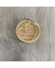 Llavero "Hasta la luna y vuelta" con Nombres