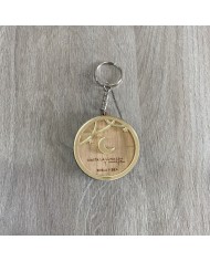 Llavero "Hasta la luna y vuelta" con Nombres