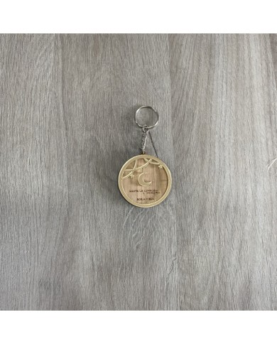 Llavero "Hasta la luna y vuelta" con Nombres