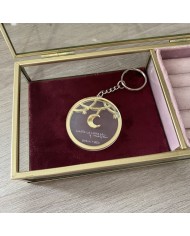 Llavero "Hasta la luna y vuelta" con Nombres