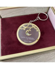 Llavero "Hasta la luna y vuelta" con Nombres