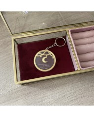 Topper Máquina de Coser con Nombre Calado Topper Máquina de Coser con Nombre Calado