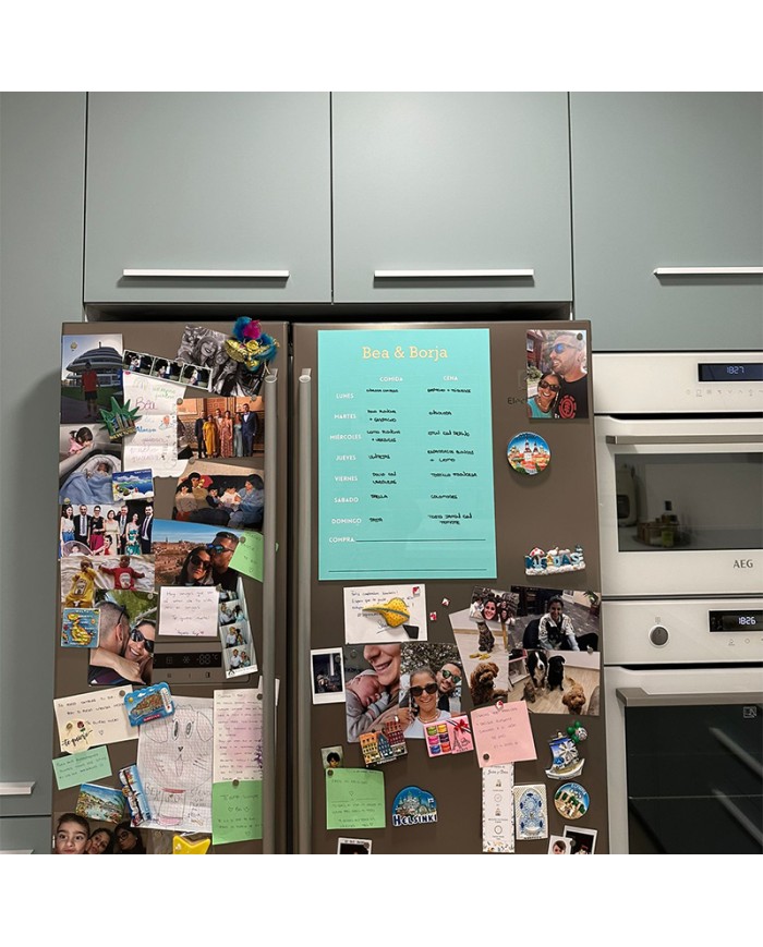 Organizador de Menú Semanal con Lista de la Compra