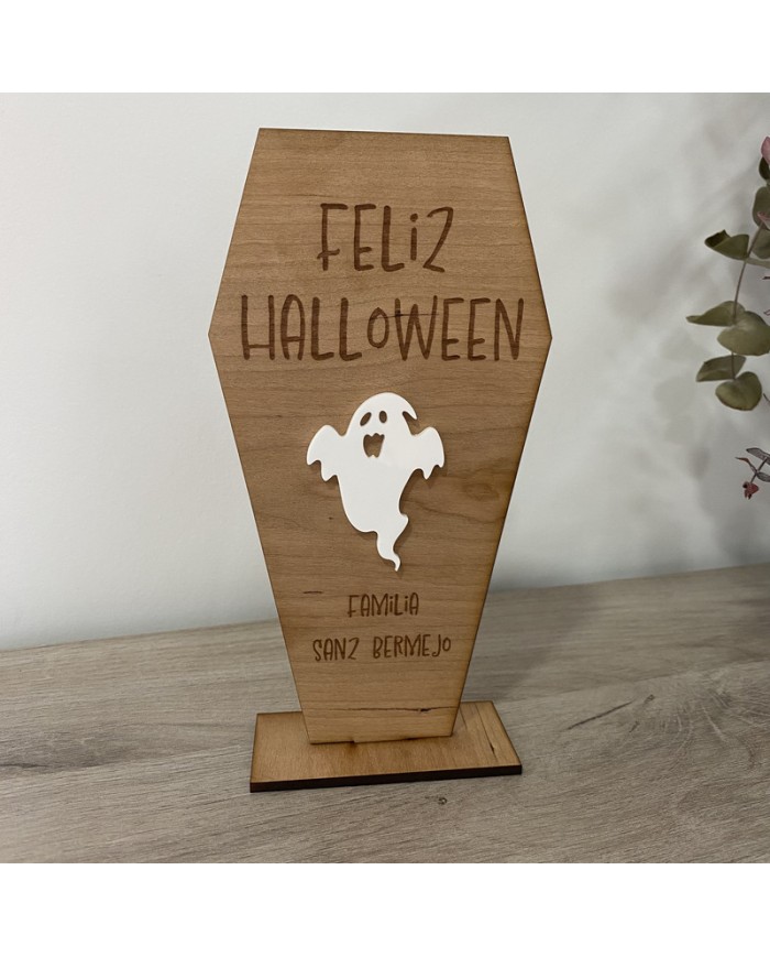 Base Decorativa Personalizada Feliz Halloween para la Entrada