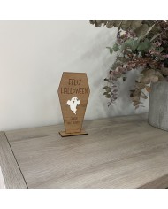 Base Decorativa Personalizada Feliz Halloween para la Entrada