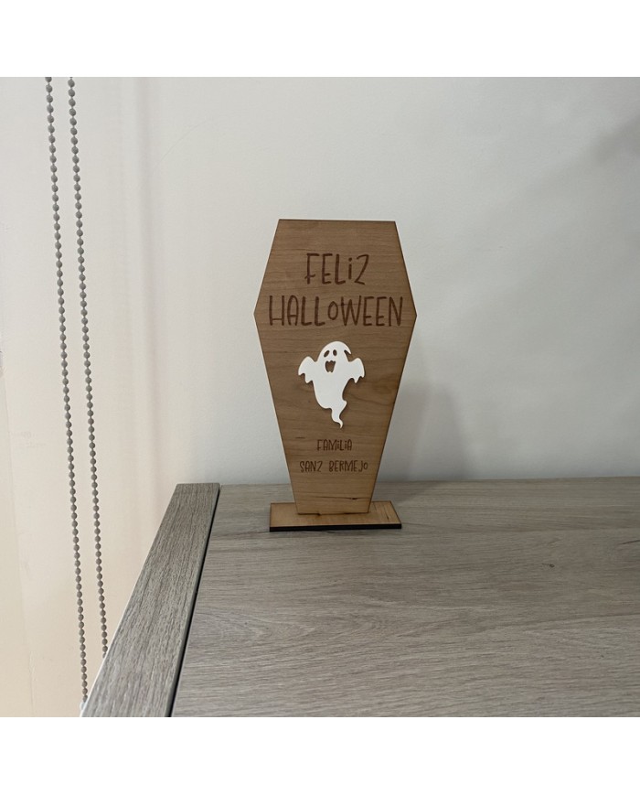 Base Decorativa Personalizada Feliz Halloween para la Entrada