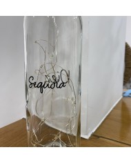 Mesero Botella con Luces de LED con Vinilo Negro