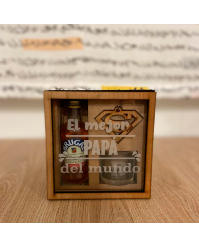 Pack Hucha: Bebida + Llavero + Vaso de Chupito Pack Hucha: Bebida + Llavero + Vaso de Chupito