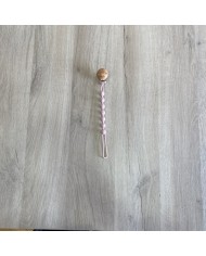 Chupetero de Madera Personalizado con Nombre Grabado