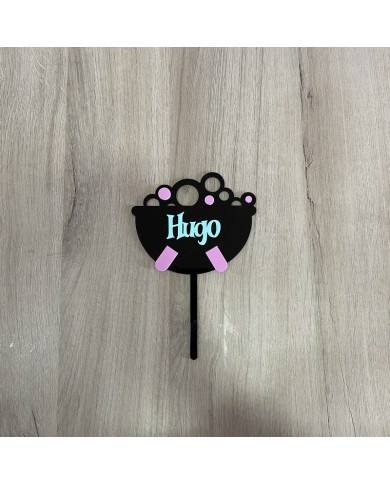 Topper Caldero con Nombre Topper Caldero con Nombre