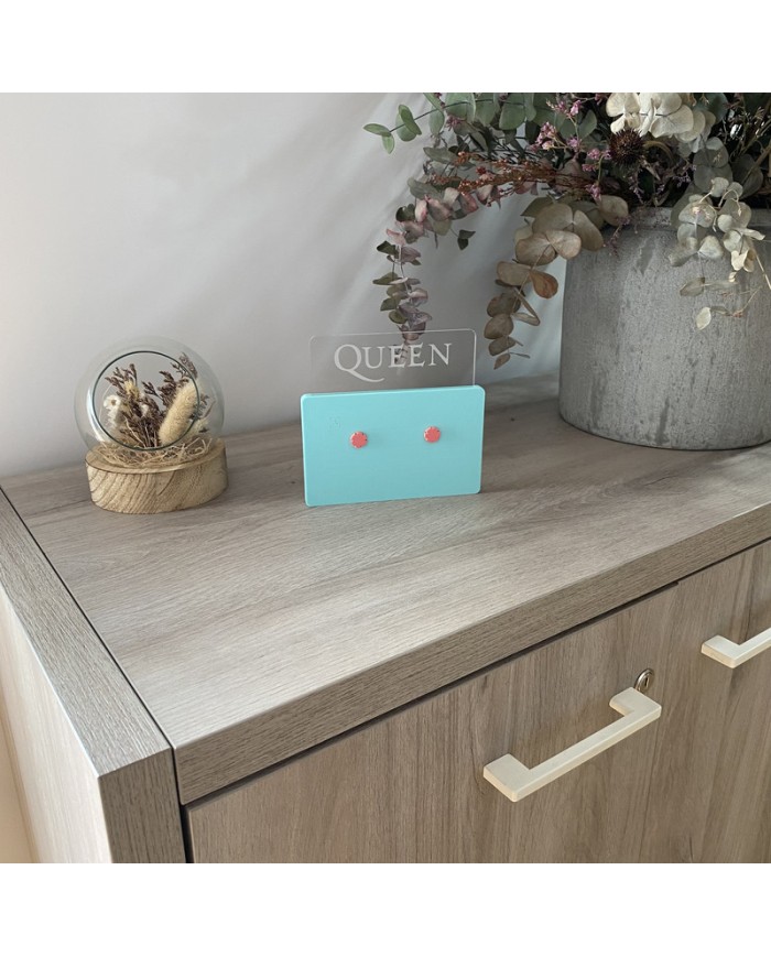 Mesero Decorativo Cassette - Metacrilato