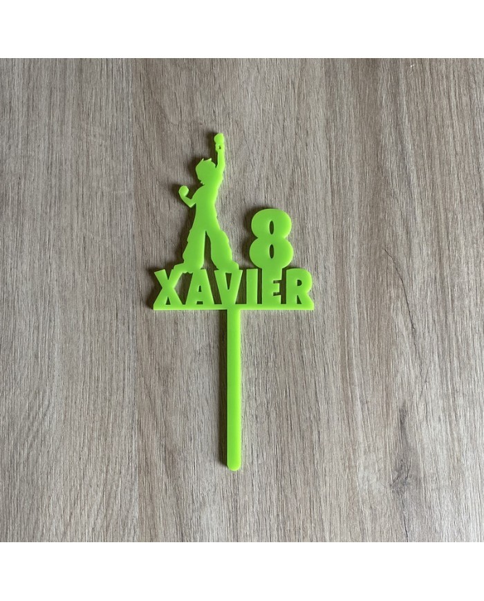 Topper Ben10 con Nombre y Número