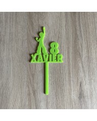 Topper Ben10 con Nombre y Número