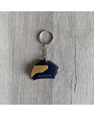 Llavero Casco de Moto de Metacrilato con Nombre