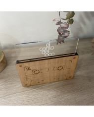 Mesero Decorativo Cassette - Madera