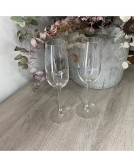 Copa de Champán con Nombre Grabado