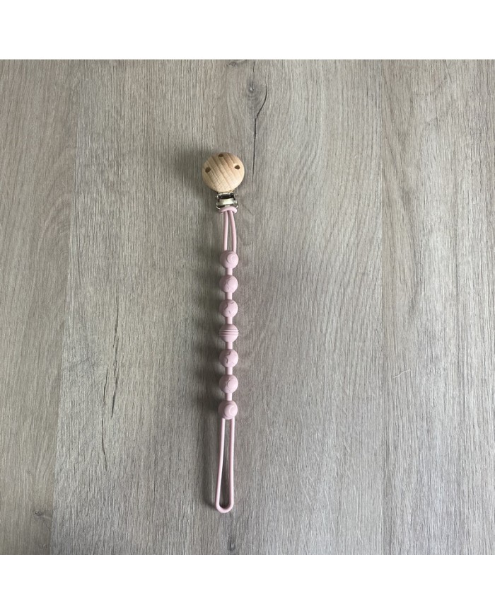 Chupetero de Madera Personalizado con Nombre Grabado