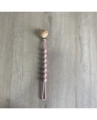 Chupetero de Madera Personalizado con Nombre Grabado