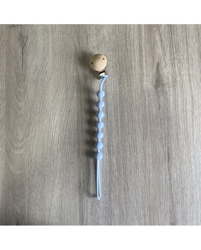 Chupetero de Madera Personalizado con Nombre Grabado