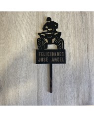 Topper Quad con Nombre