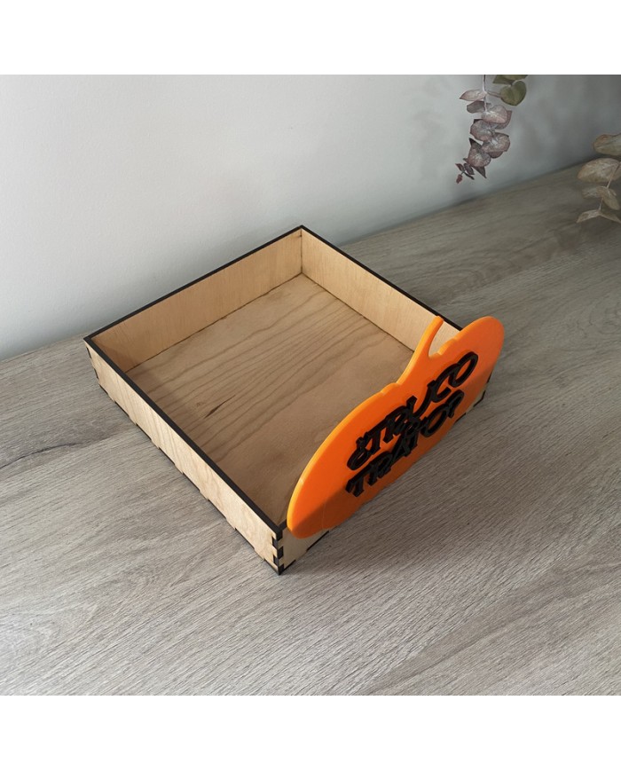 Caja Dulces para Halloween "Calabaza"