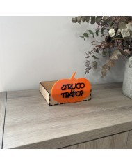 Caja Dulces para Halloween "Calabaza"