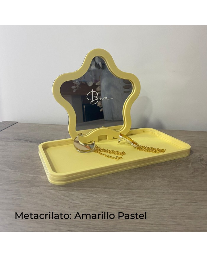 Joyero Vaciabolsillos Flor con Nombre