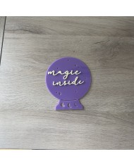 Colgador Puerta Bola de Cristal "Magic inside"