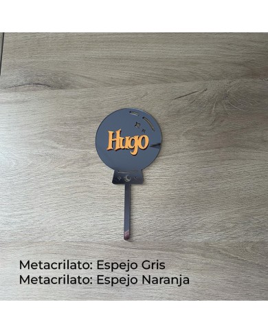 Topper Bola de Cristal con Nombre Topper Bola de Cristal con Nombre