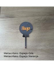 Topper Bola de Cristal con Nombre