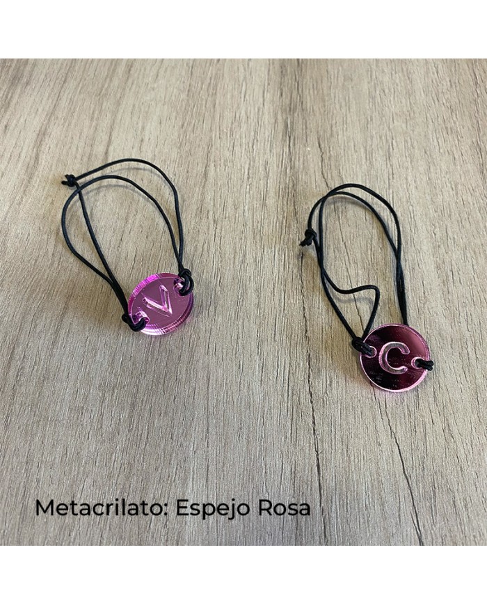 Pulsera Círculo Inicial Calada
